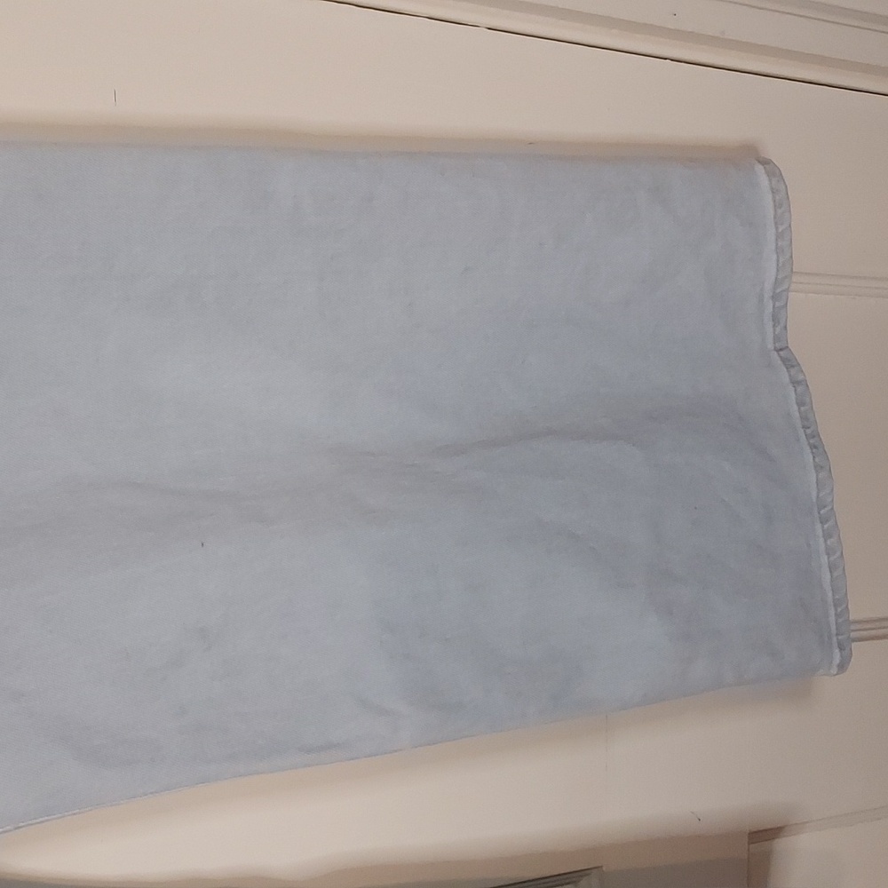 Veronica Beard Grant Wide Leg Jean Braided Waist Aspen - Picture 11 of 12